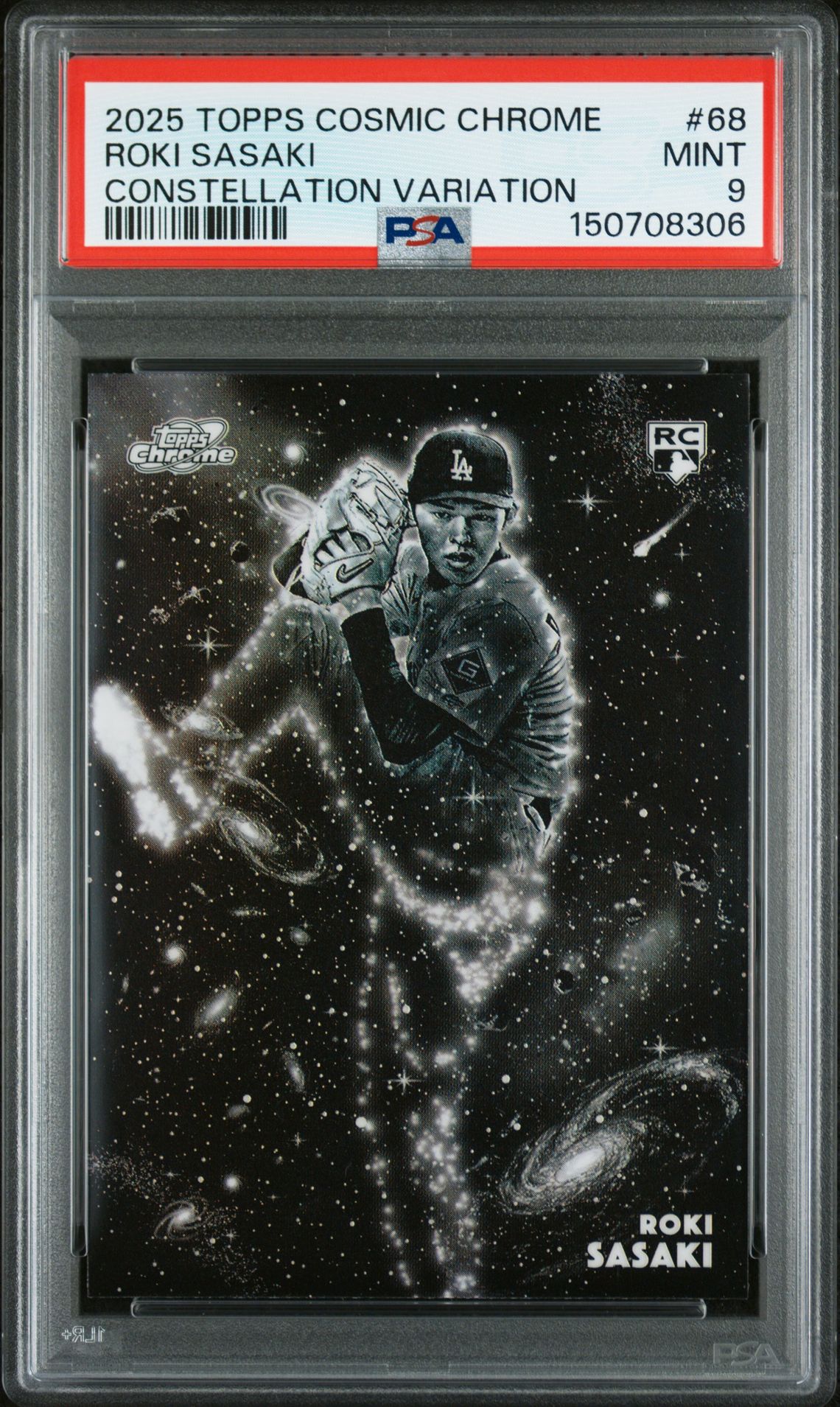 2025 Topps Topps Cosmic Chrome #68 Roki Sasaki front