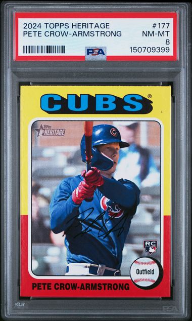 2024 Topps Topps Heritage #177 Pete Crow-Armstrong front
