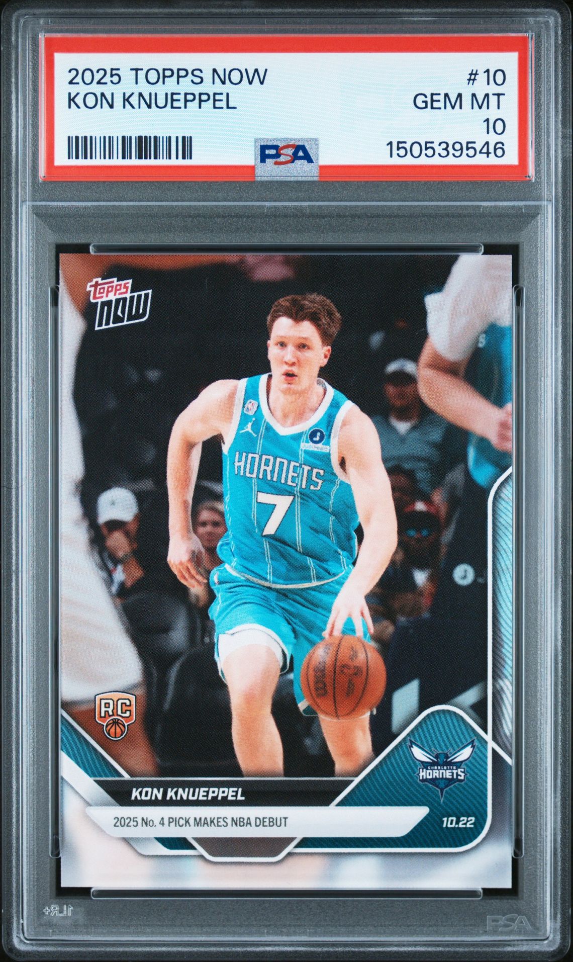 2025 Topps TOPPS NOW #10 Kon Knueppel front