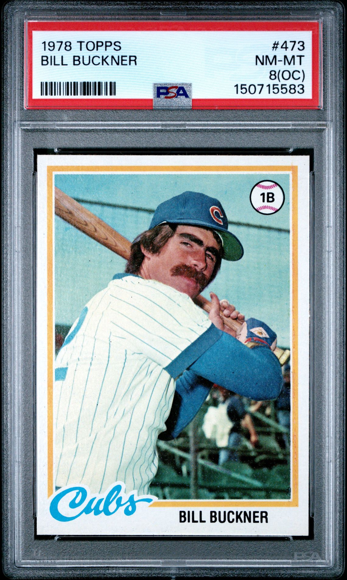 1978 Topps TOPPS #473 Bill Buckner front