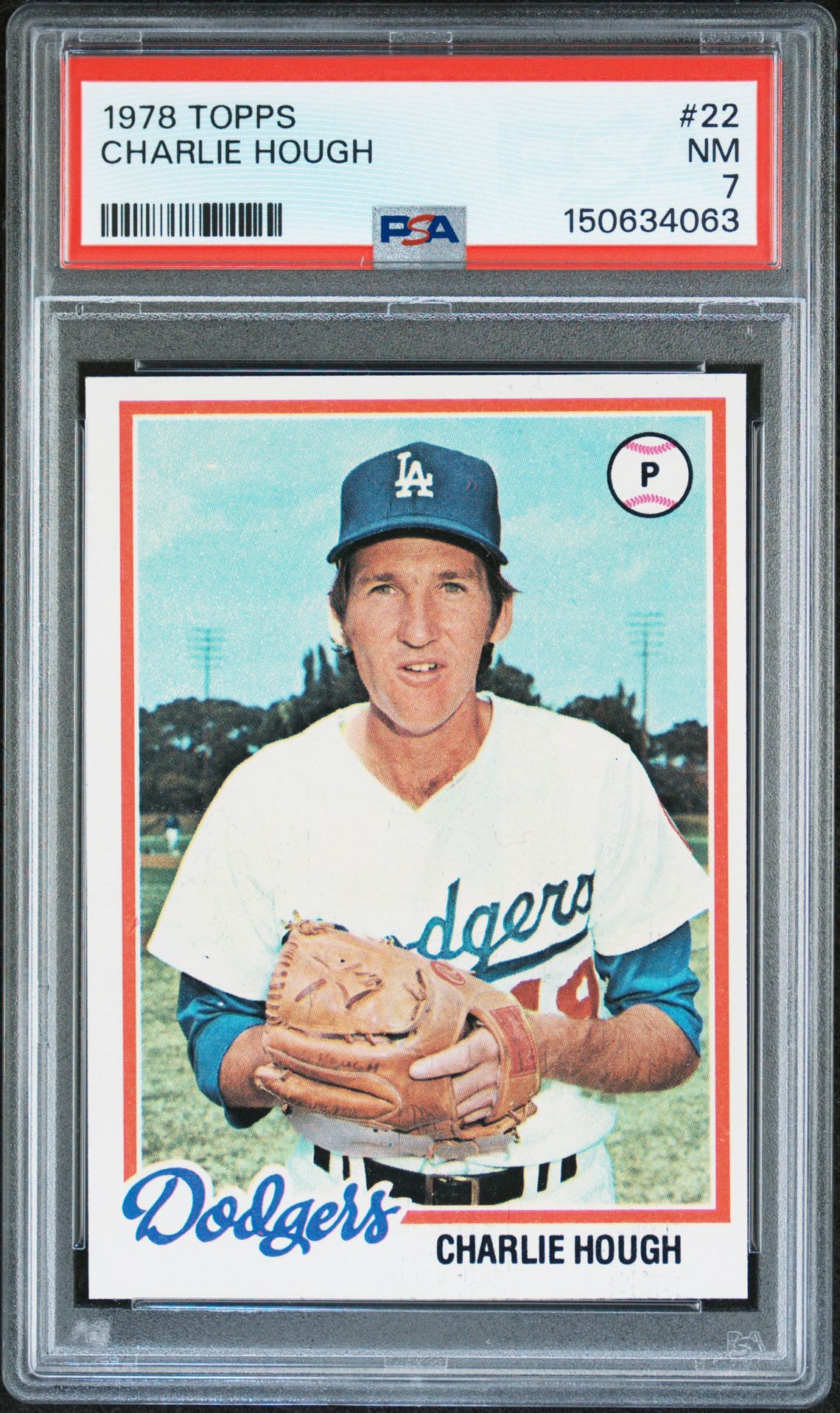 1978 Topps TOPPS #22 Charlie Hough front