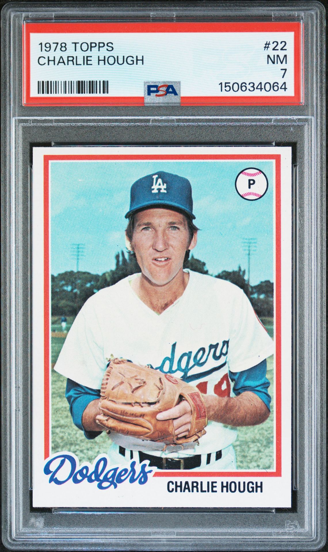 1978 Topps TOPPS #22 Charlie Hough front