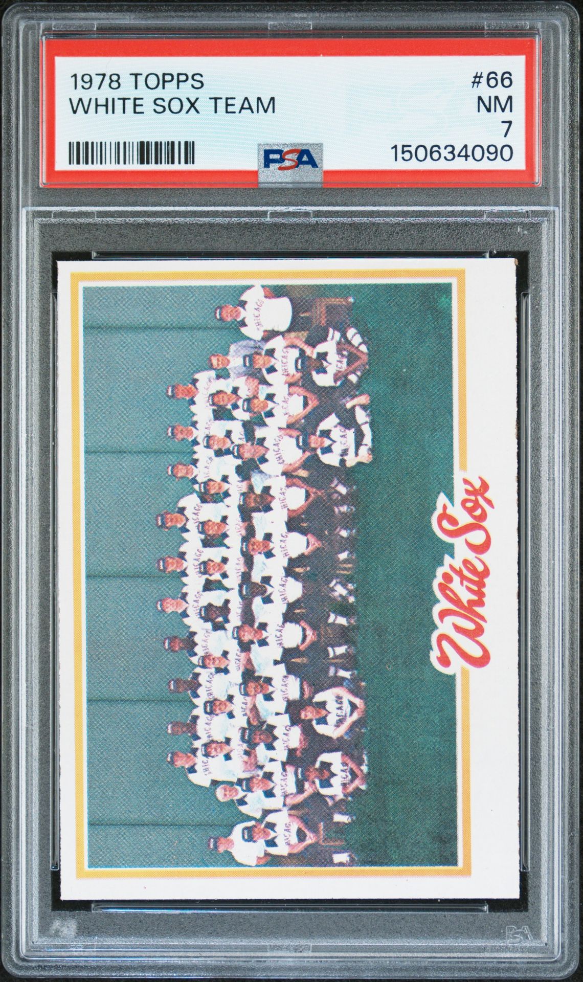 1978 Topps TOPPS #66 White Sox Team front