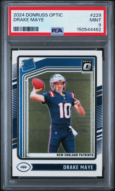 Panini Drake Maye front
