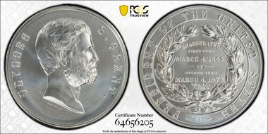 (2023-S) Medal Ulysses S. Grant Silver Matte Finish MS70