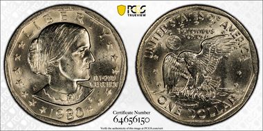 1980-P SBA$1 MS65