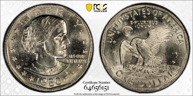 1980-S SBA$1 MS64
