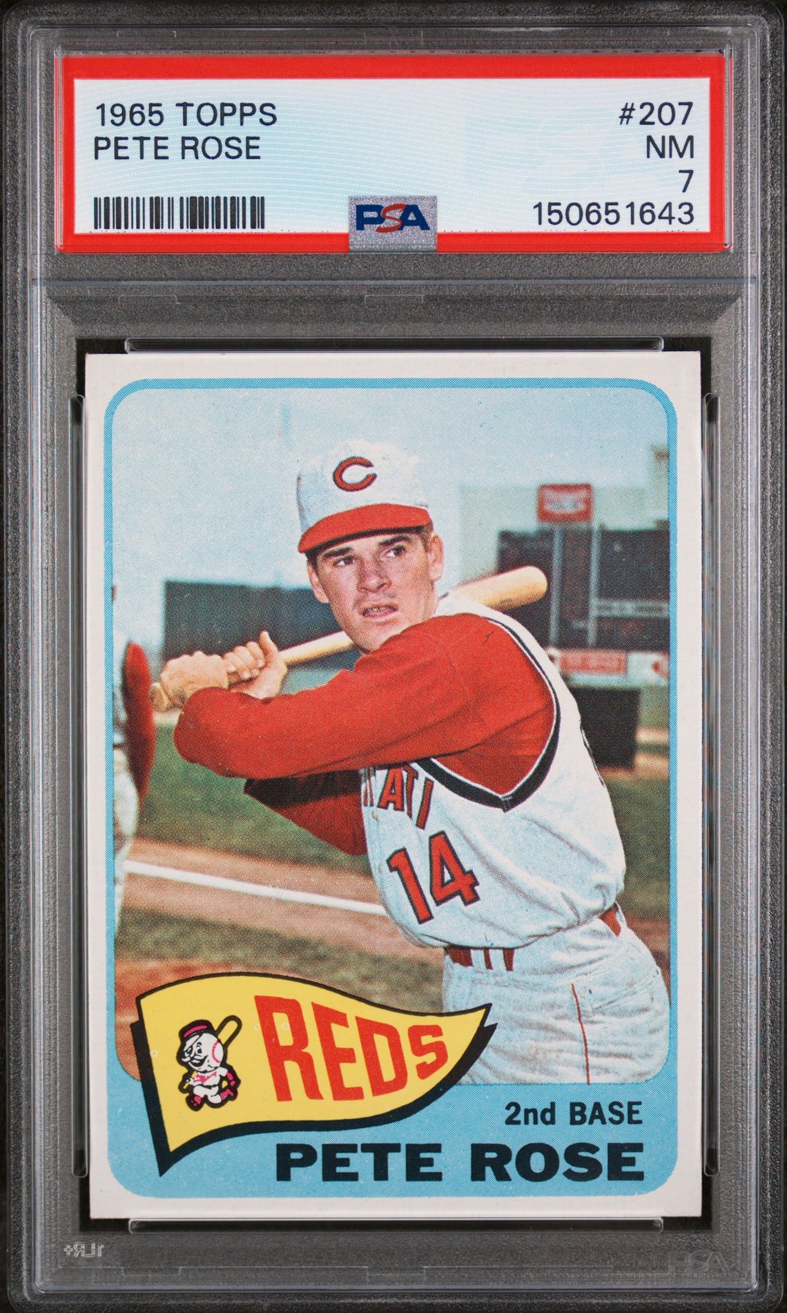 1965 Topps TOPPS #207 Pete Rose front