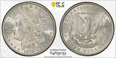 1879-O $1 MS62