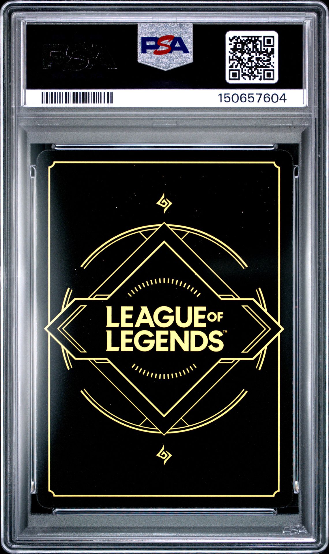 2026 Riftbound: League Of Legends Simplified Chinese Sfd-Spiritforged Irelia #195A (Lunar Revel Bundle) Gem Mt 10 back view - PSA certificate #150657604