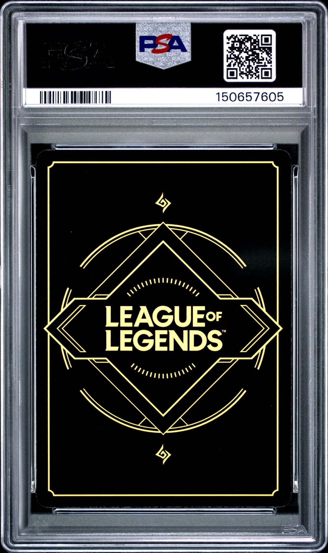 2026 Riftbound: League Of Legends Simplified Chinese Sfd-Spiritforged Irelia #195A (Lunar Revel Bundle) Gem Mt 10 back view - PSA certificate #150657605