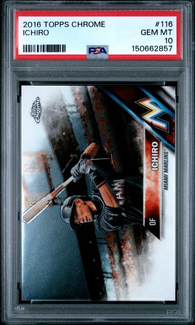 Topps Ichiro front