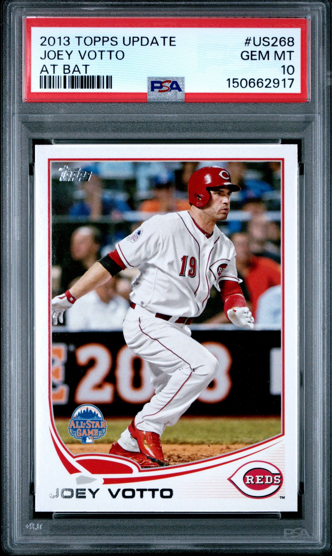 2013 Topps TOPPS UPDATE AT BAT #US268 Joey Votto front