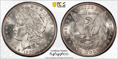 1902-S $1 MS66+