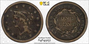 1840 1C Large Date N1BN