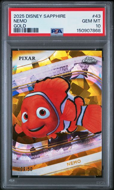 2025 Disneysapphire Sapphire #43 Disney Nemo front