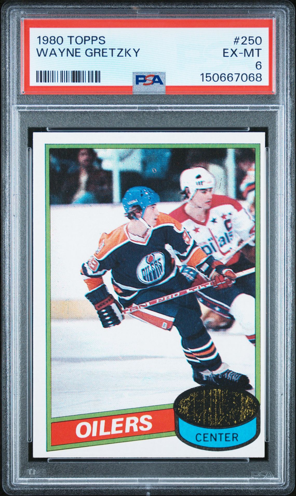 Topps Wayne Gretzky front