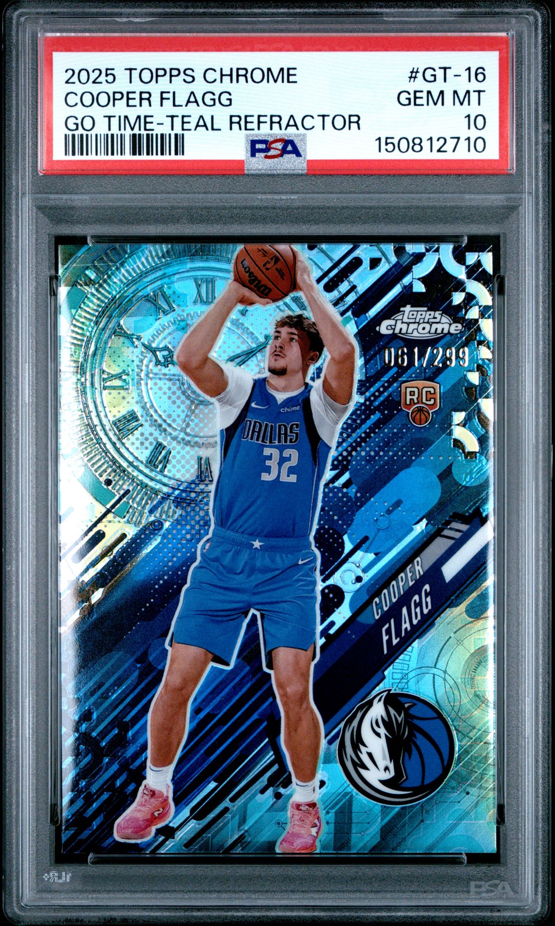 2025 Topps Topps Chrome REFRACTOR #GT-16 Cooper Flagg front