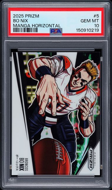 2025 Panini Prizm #5 Bo Nix front