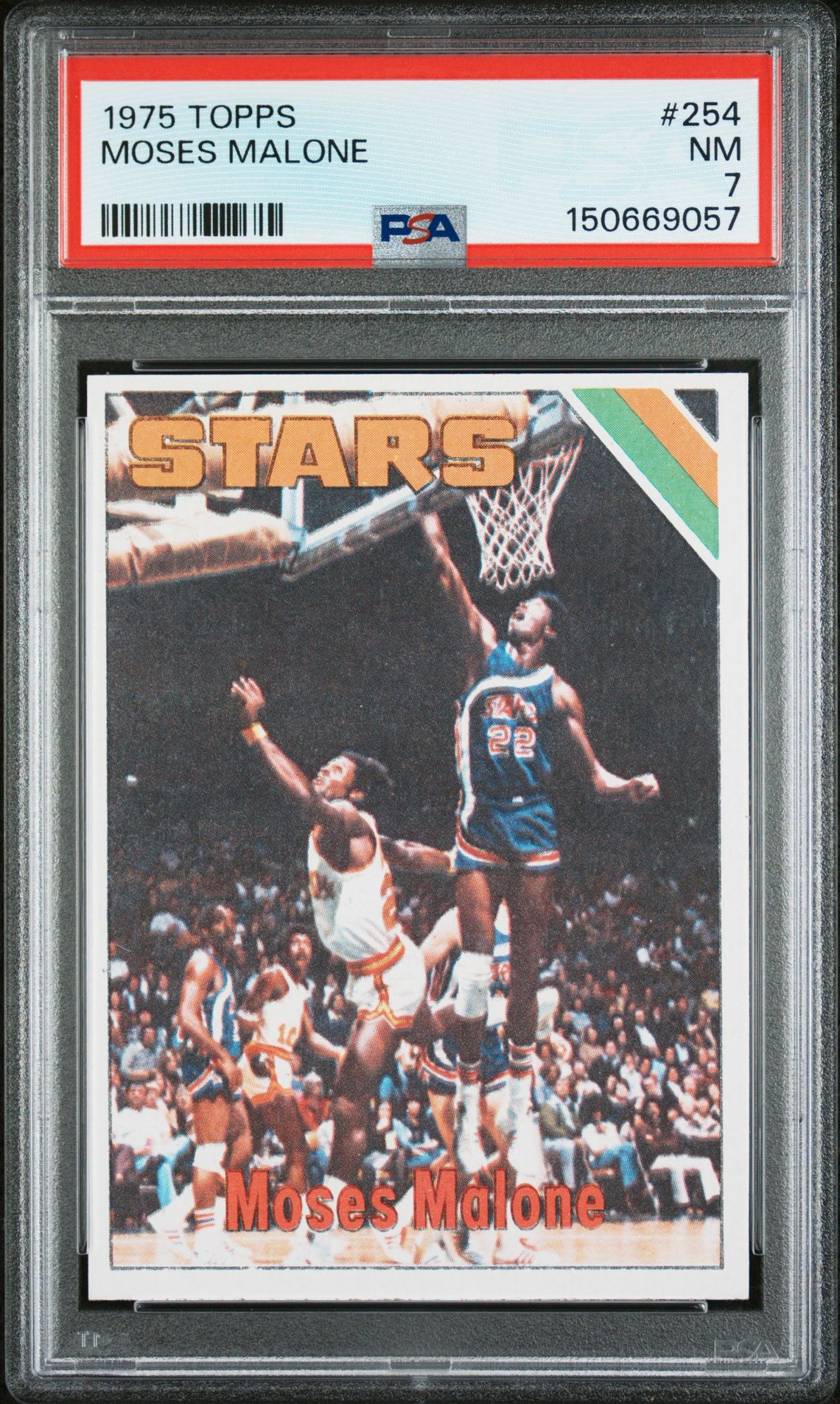 1975 Topps TOPPS #254 Moses Malone front