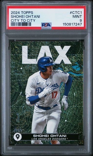 2024 Topps TOPPS CITY TO CITY #CTC1 Shohei Ohtani front