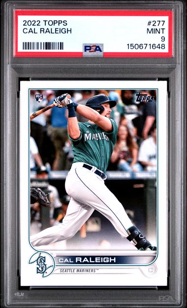 Topps Cal Raleigh front