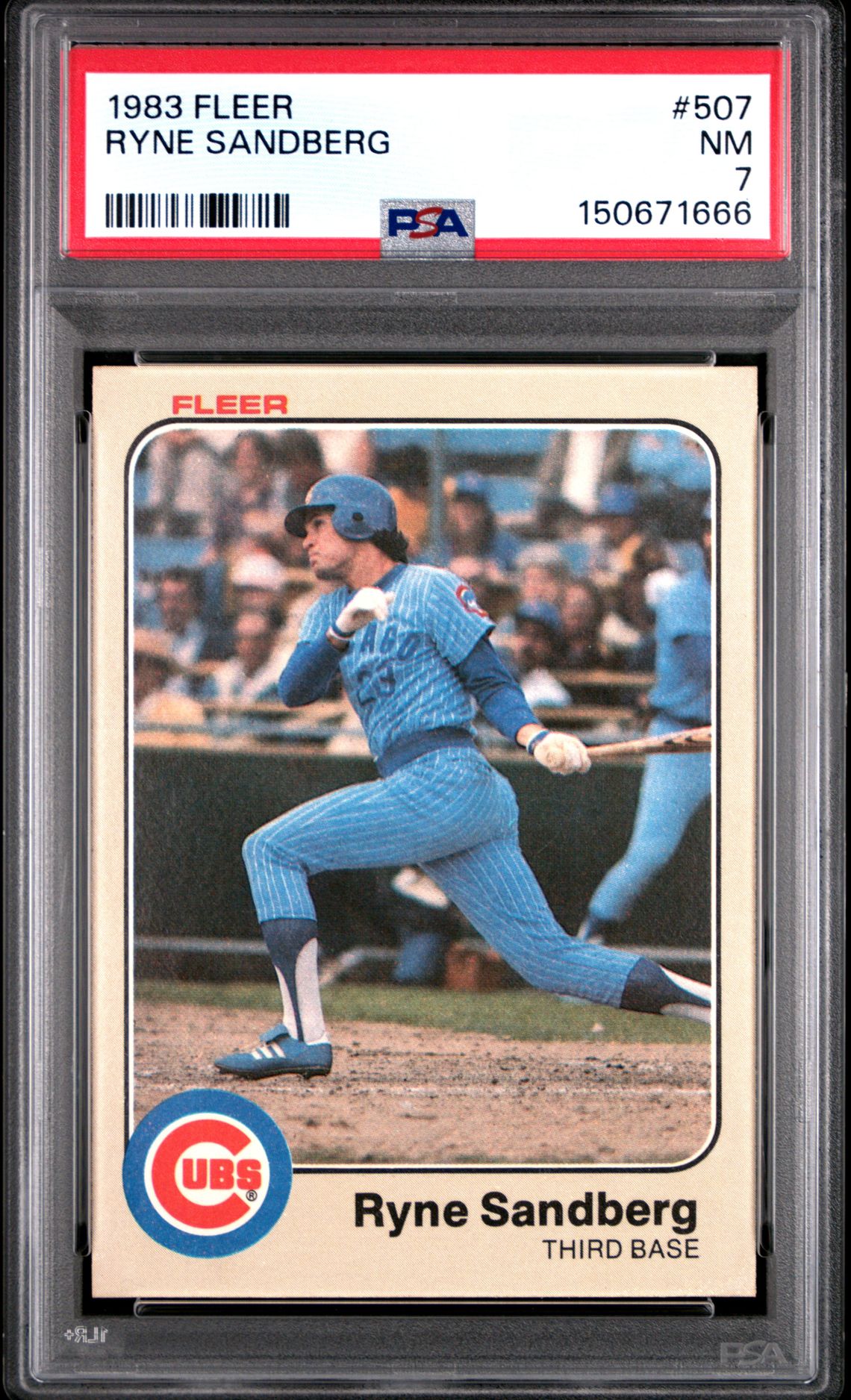 1983 Fleer FLEER #507 Ryne Sandberg front