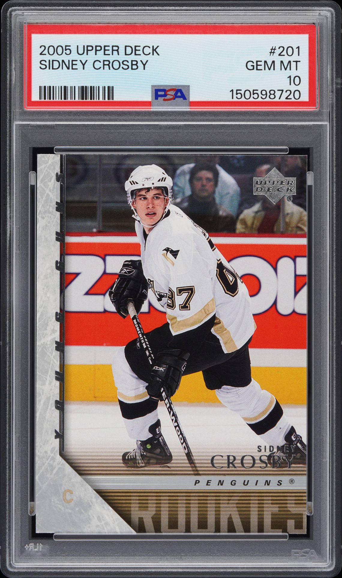 2005 Upper Deck UPPER DECK #201 Sidney Crosby front