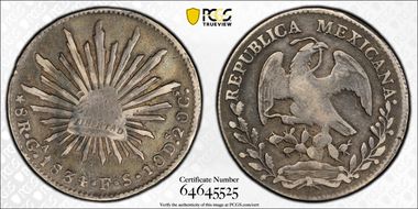 1834-Ga FS 8 R Ga12 VF30