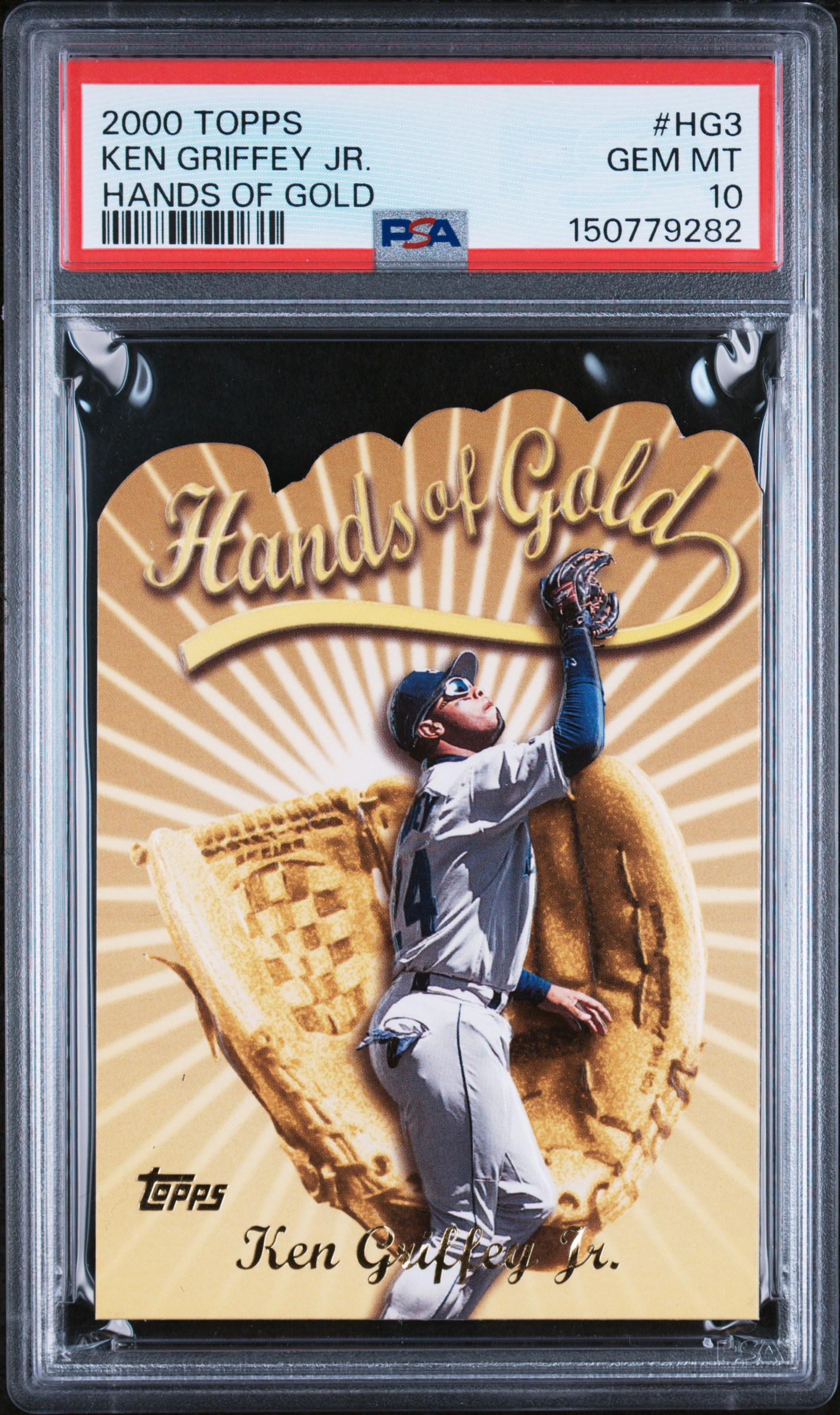 2000 Topps Hands of Gold Ken Griffey Jr. #HG3 PSA 10