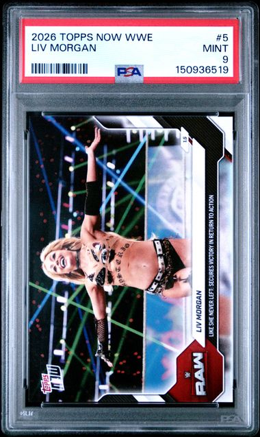 2026 Topps Topps Now #5 Liv Morgan front