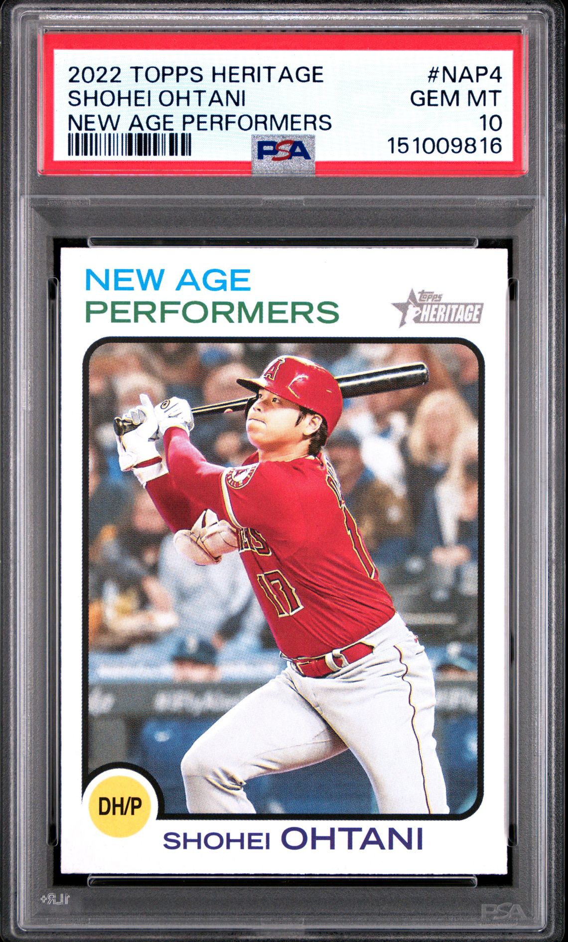 2022 Topps TOPPS HERITAGE NEW AGE PERFORMERS #NAP4 Shohei Ohtani front