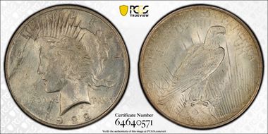 1922 $1 MS63