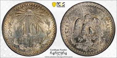 1926-M 10C KM-431  Ag MS64