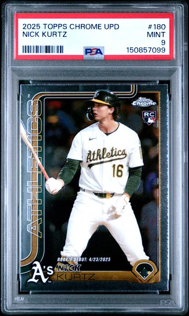 Topps Nick Kurtz front