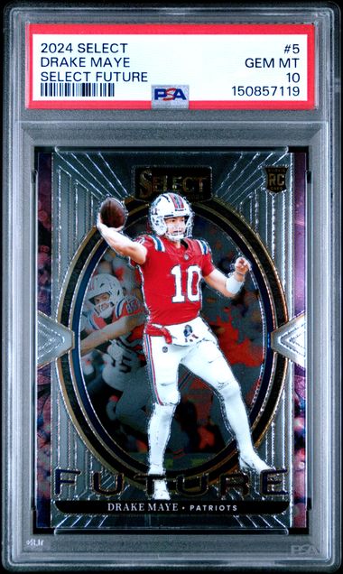 2024 Panini Select #5 Drake Maye front