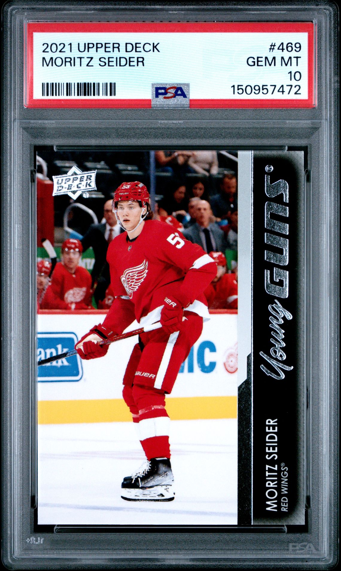 2021-2022 Upper Deck Young Guns #469 Moritz Seider front
