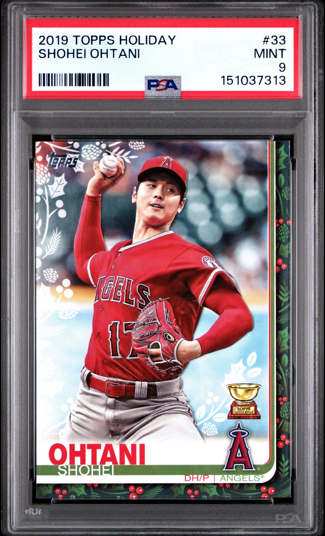 2019 Topps TOPPS HOLIDAY #33 Shohei Ohtani front