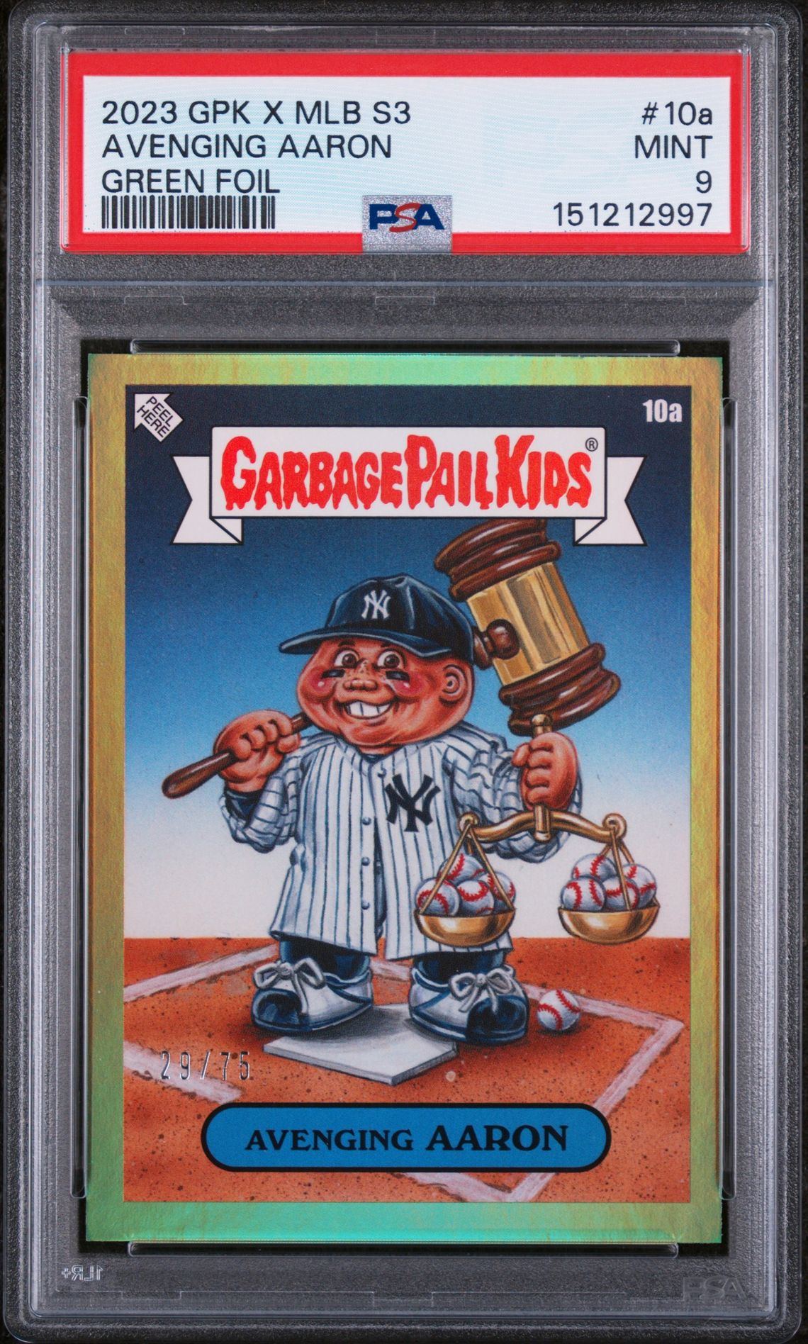 Avenging Aaron PSA 9