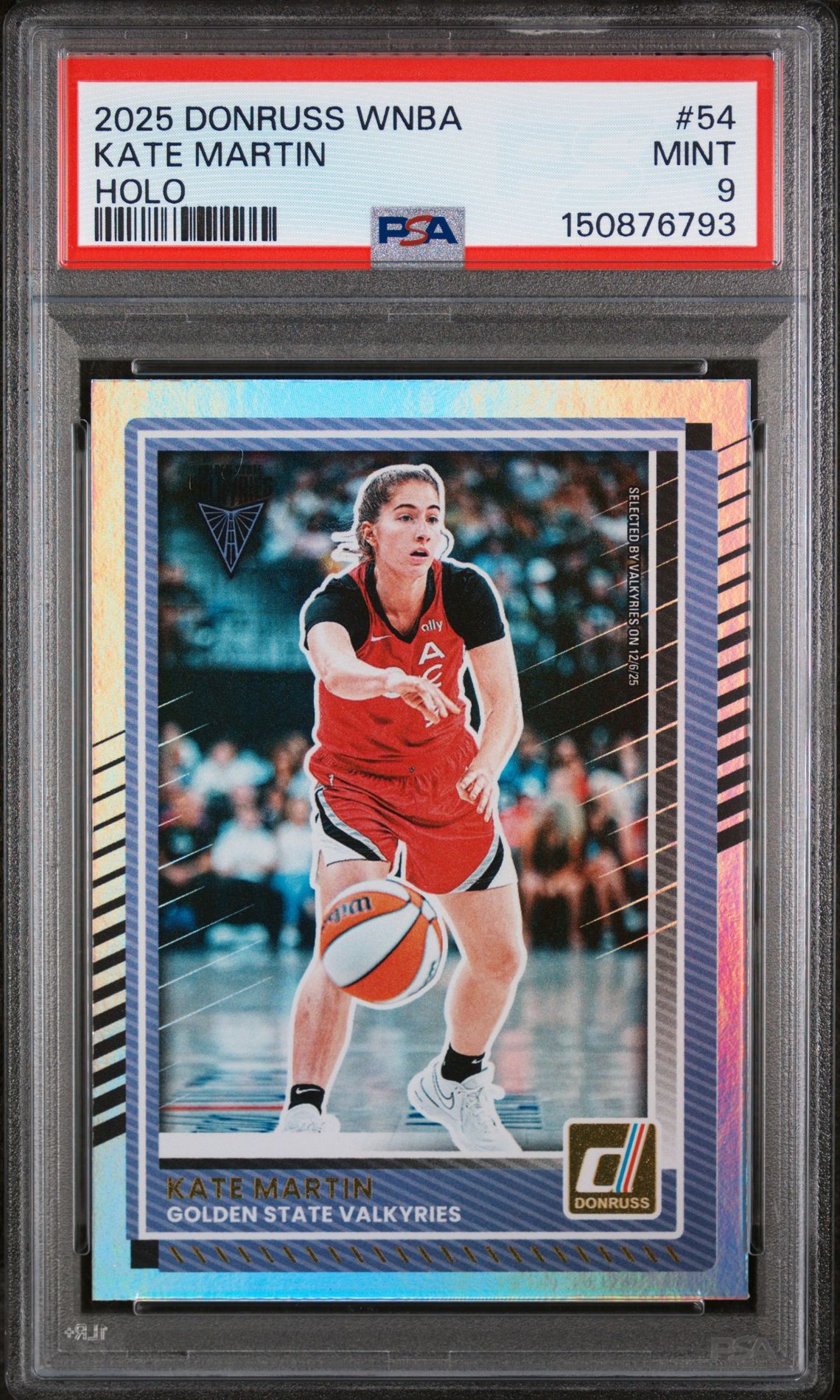 2025 Panini PANINI DONRUSS WNBA HOLO #54 Kate Martin front