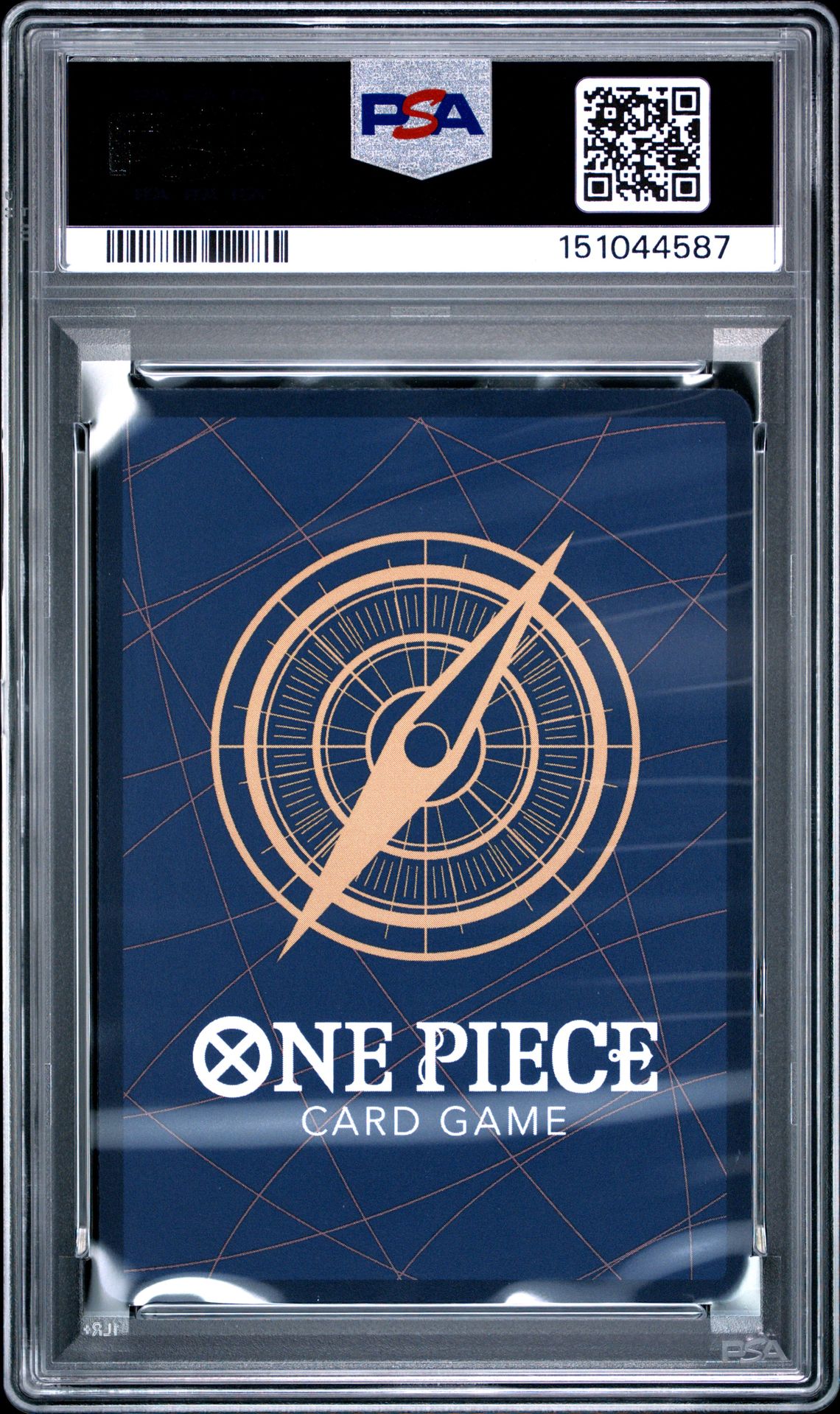 2025 One Piece Op11-A Fist Of Divine Speed Nami #054 (Alternate Art) Gem Mt 10 back