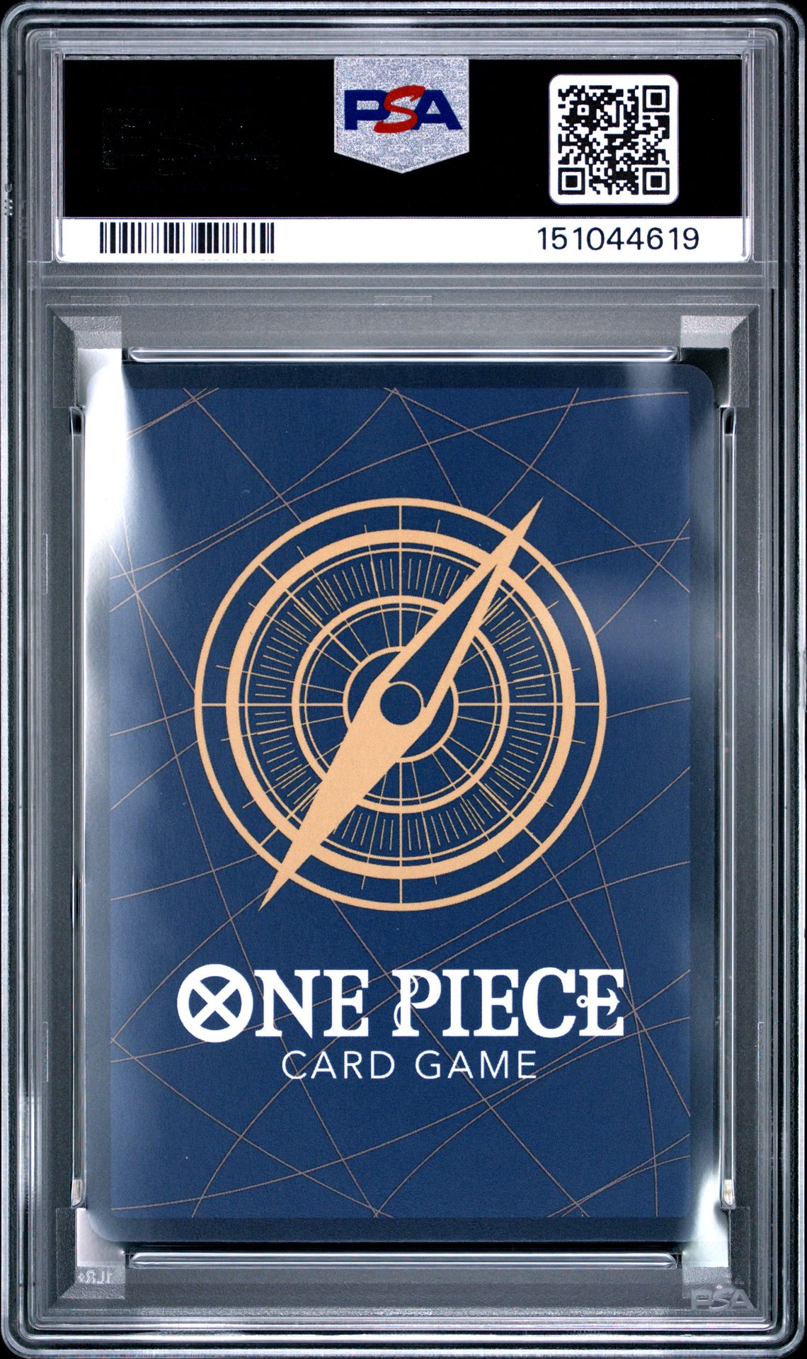2023 One Piece Op05-Awakening Of The New Era Monkey D. Luffy #012 (1St Anniversary) Gem Mt 10 back