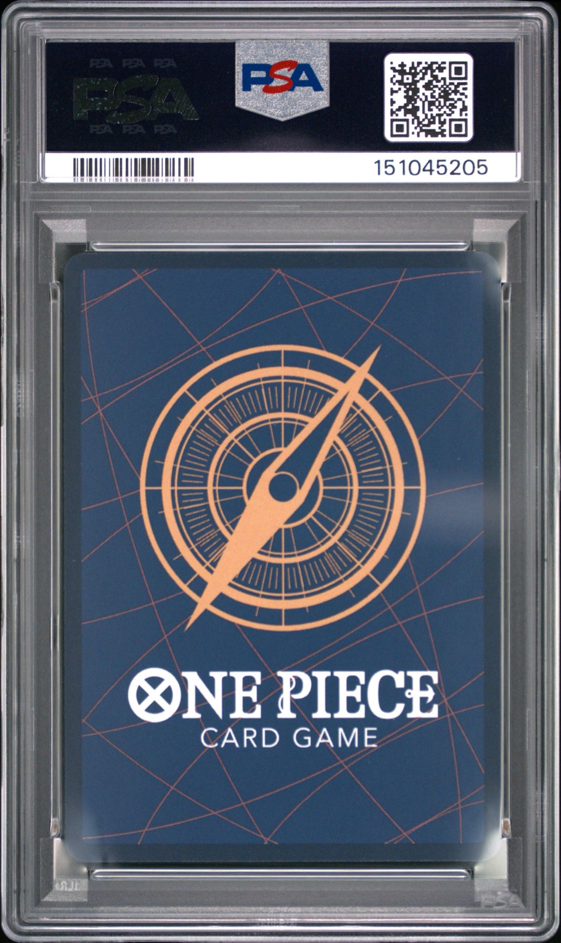 2025 One Piece Op13-Carrying On His Will Ace & Sabo & Luffy #007 (Alternate Art) Gem Mt 10 back view - PSA certificate #151045205