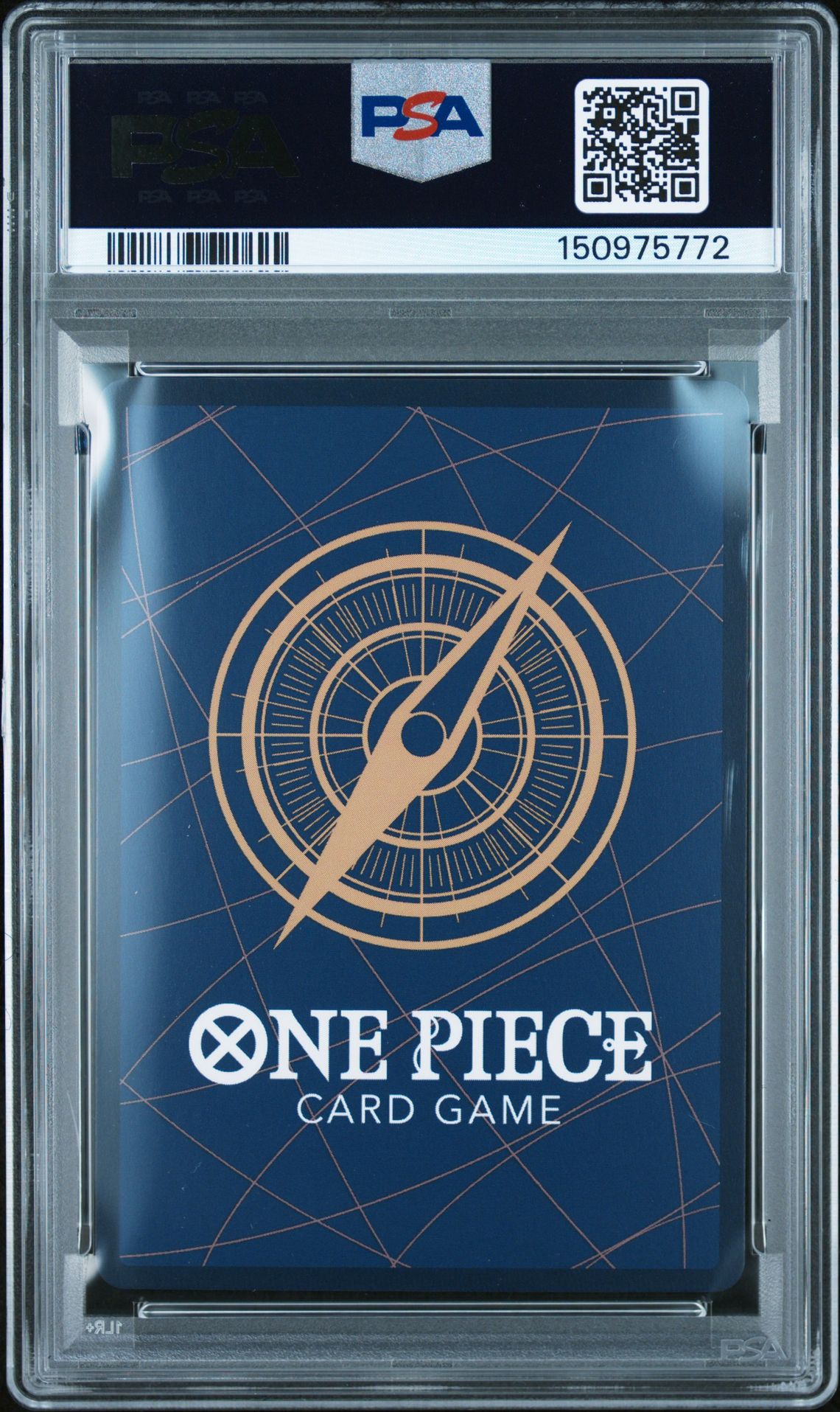 2022 One Piece Op01-Romance Dawn Shanks #120 (Alternate Art) Gem Mt 10 back