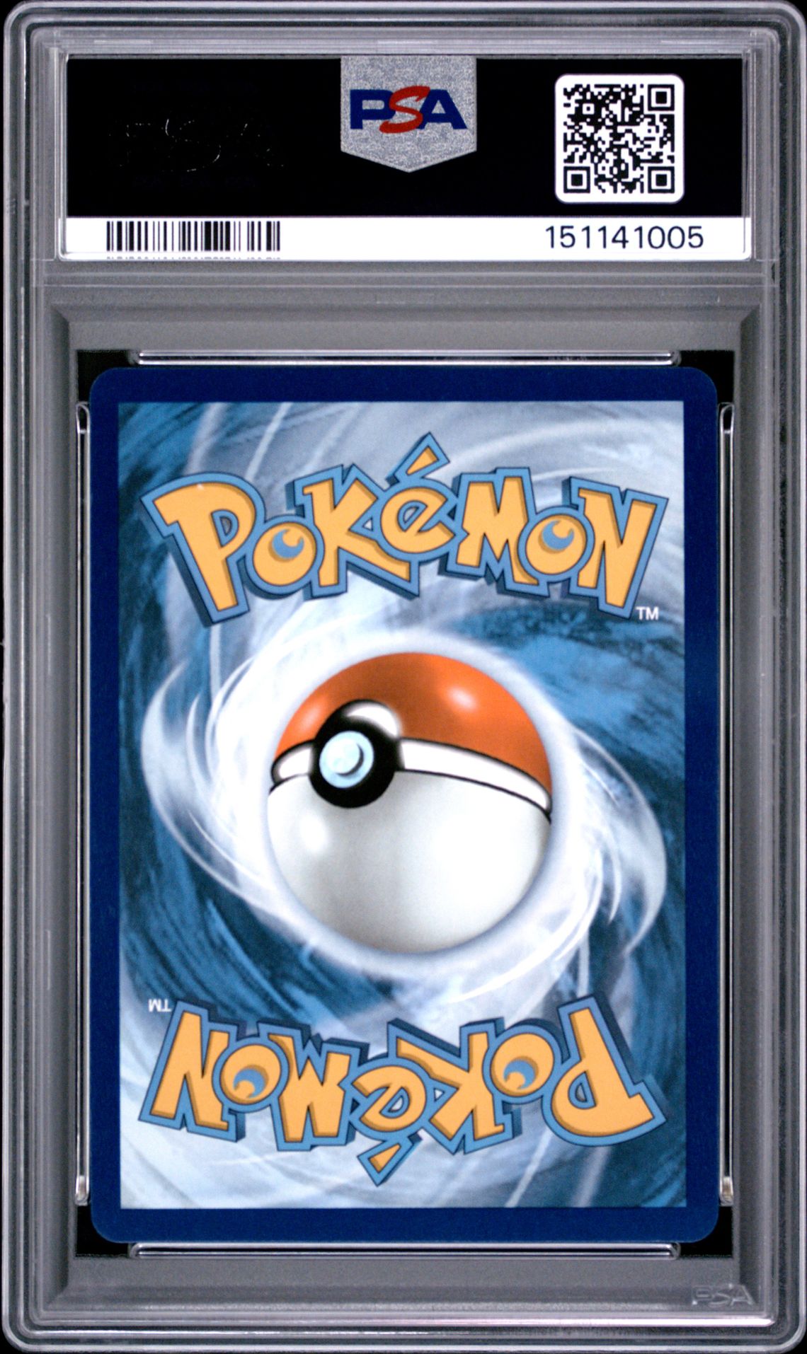 2025 Pokemon Meg En-Mega Evolution Bulbasaur #133 (Illustration Rare) Gem Mt 10 back view - PSA certificate #151141005