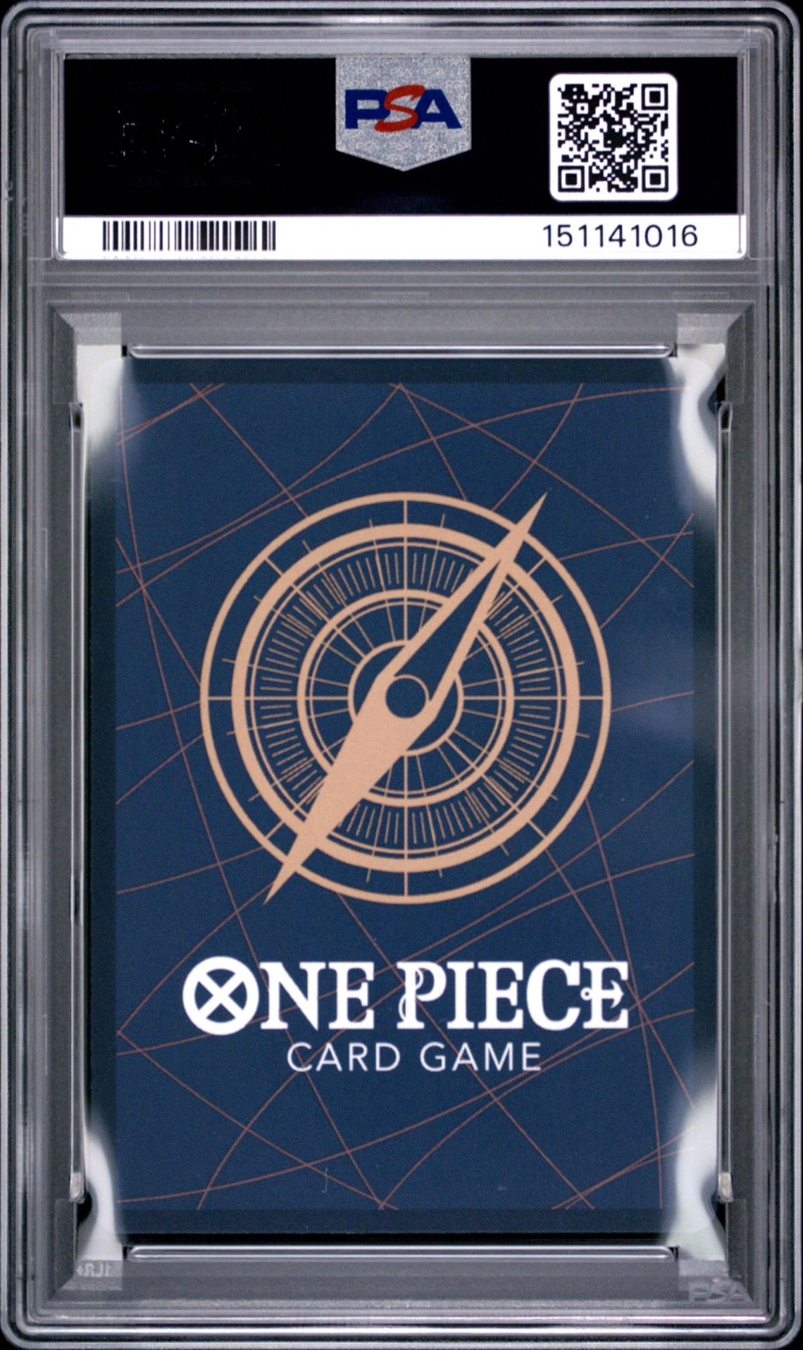 2026 One Piece Op14-Eb04-The Azure Sea's Seven Shanks #027 (Alternate Art) Gem Mt 10 back