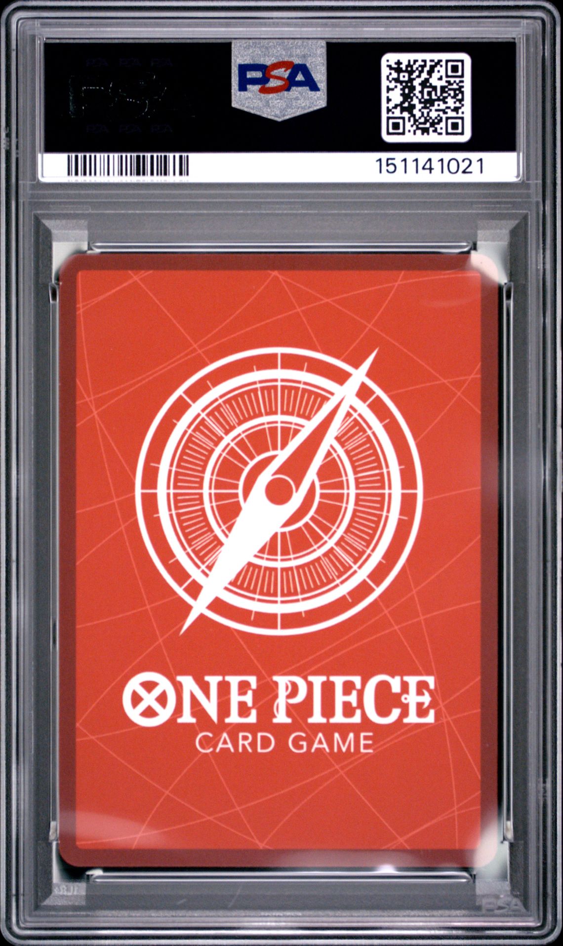 2026 One Piece Starter Deck St29-Egghead Monkey D. Luffy #001 (Black & White Alt Art) Gem Mt 10 back