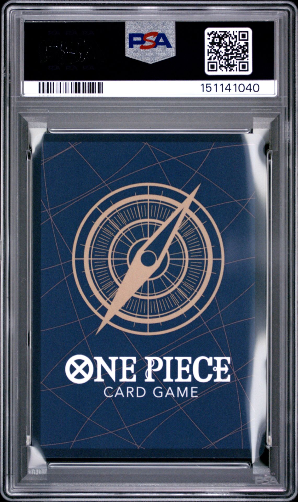 2025 One Piece Starter Deck St22-Ace & Newgate Portgas D. Ace #010 (Black & White Alt Art) Gem Mt 10 back