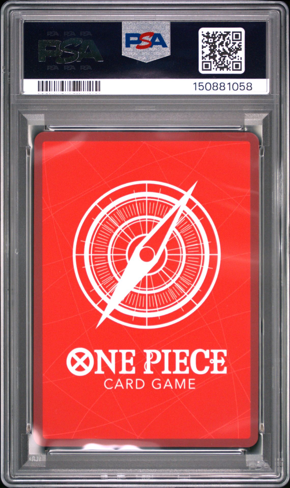 2025 One Piece Op11-A Fist Of Divine Speed Monkey D. Luffy #040 (Alternate Art) Gem Mt 10 back