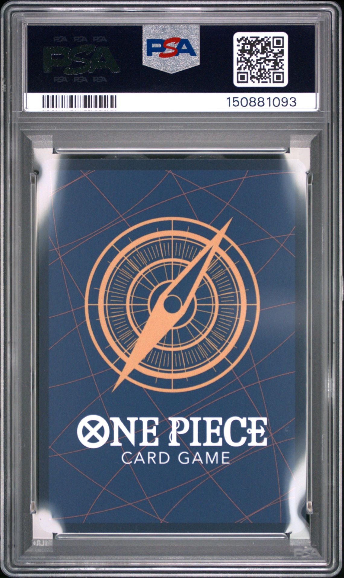 2025 ONE PIECE OP11-A FIST OF DIVINE SPEED KUJYAKU ALTERNATE ART 004 GEM MT 10 back